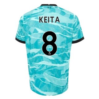 Maglia Liverpool NO.8 Keita Away 2020/21 Blu