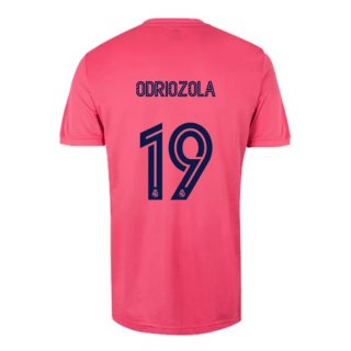 Maglia Real Madrid Away NO.19 Odriozola 2020/21 Rosa