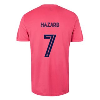 Maglia Real Madrid Away NO.7 Hazard 2020/21 Rosa