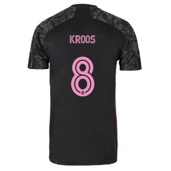 Maglia Real Madrid Terza NO.8 Kroos 2020/21 Nero