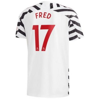 Maglia Manchester United NO.17 Fred Terza 2020/21 Bianco