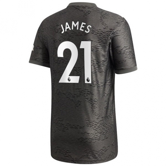 Maglia Manchester United NO.21 James Away 2020/21 Nero