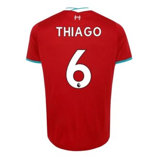 Maglia Liverpool NO.6 Thiago Home 2020/21 Rosso