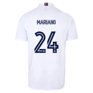 Maglia Real Madrid Home NO.24 Mariano 2020/21 Bianco