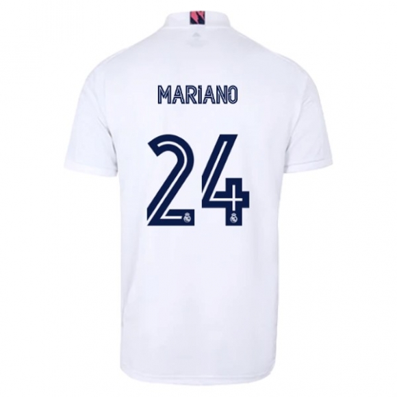 Maglia Real Madrid Home NO.24 Mariano 2020/21 Bianco