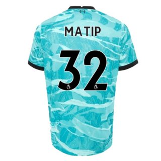 Maglia Liverpool NO.32 Matip Away 2020/21 Blu