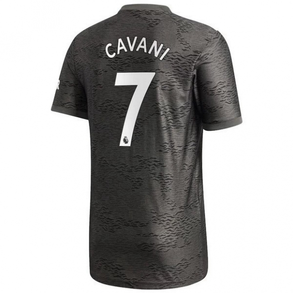 Maglia Manchester United NO.7 Cavani Away 2020/21 Nero