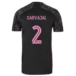 Maglia Real Madrid Terza NO.2 Carvajal 2020/21 Nero
