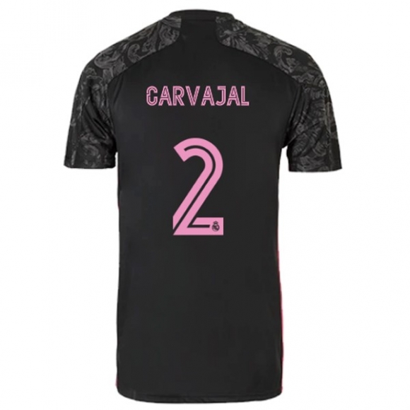 Maglia Real Madrid Terza NO.2 Carvajal 2020/21 Nero