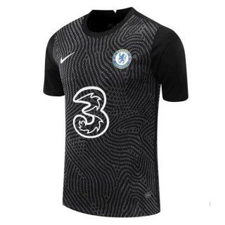 Thailandia Maglia Chelsea Portiere 2020/21 Nero