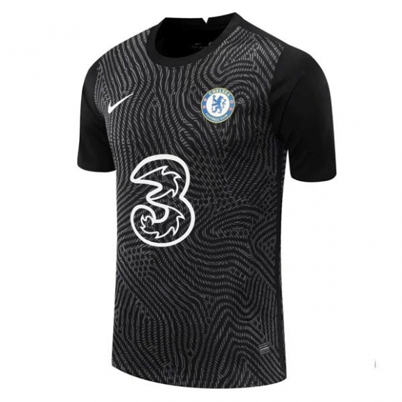 Thailandia Maglia Chelsea Portiere 2020/21 Nero