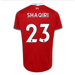 Maglia Liverpool NO.23 Shaqiri Home 2020/21 Rosso