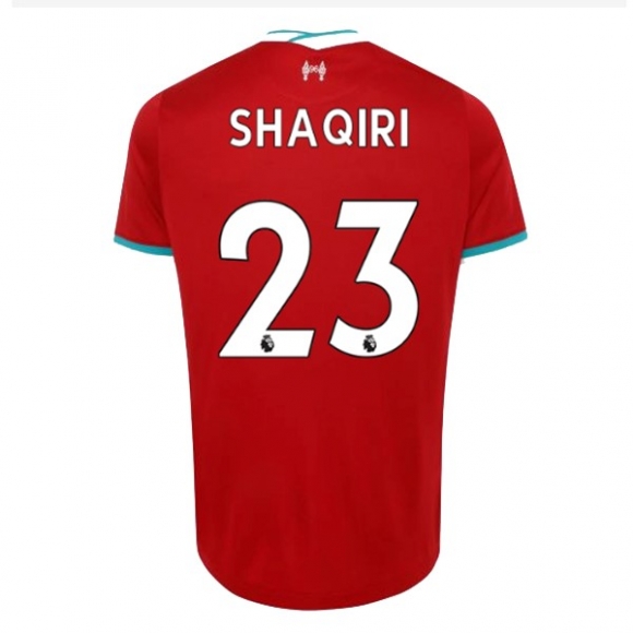 Maglia Liverpool NO.23 Shaqiri Home 2020/21 Rosso