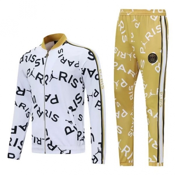 Giacca Paris Saint Germain 2021/22 Bianco Giallo