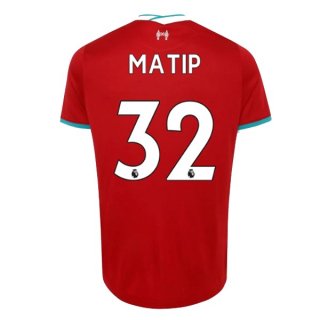 Maglia Liverpool NO.32 Matip Home 2020/21 Rosso