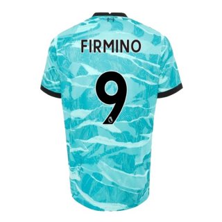 Maglia Liverpool NO.9 Firmino Away 2020/21 Blu