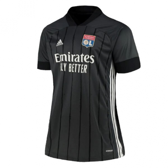 Maglia Lyon Away Donna 2020/21 Nero
