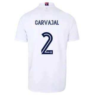 Maglia Real Madrid Home NO.2 Carvajal 2020/21 Bianco