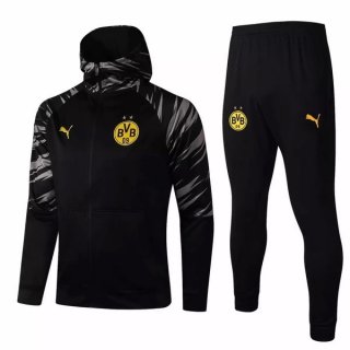 Felpa Cappuccio Borussia Dortmund 2021/22 Nero