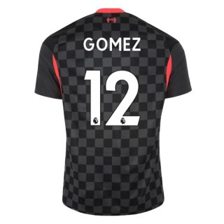 Maglia Liverpool NO.12 Gomez Terza 2020/21 Nero