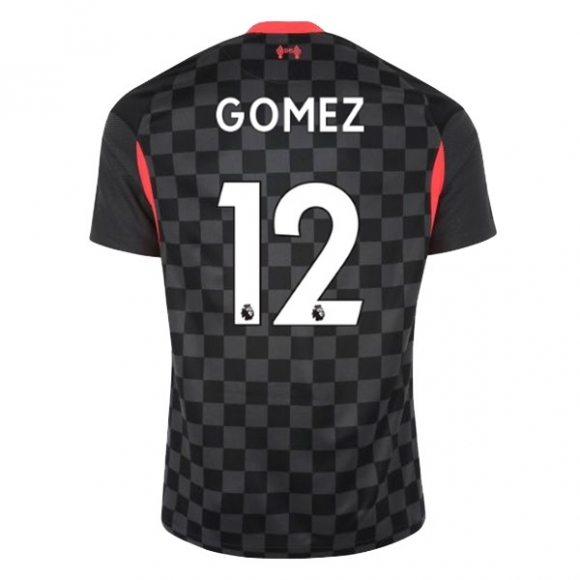 Maglia Liverpool NO.12 Gomez Terza 2020/21 Nero