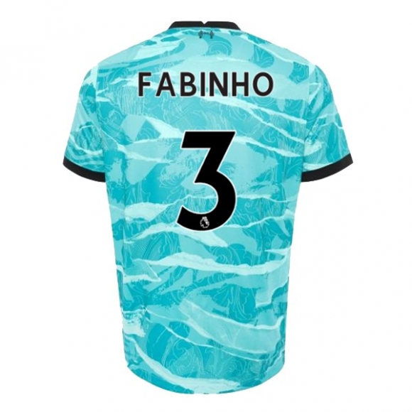 Maglia Liverpool NO.3 Fabinho Away 2020/21 Blu
