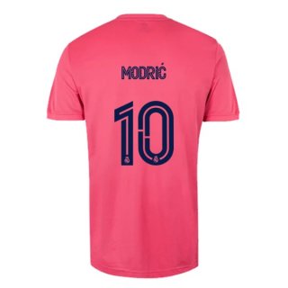 Maglia Real Madrid Away NO.10 Modric 2020/21 Rosa