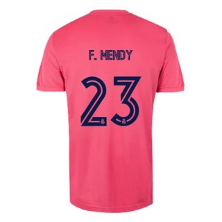 Maglia Real Madrid Away NO.23 F. Mendy 2020/21 Rosa