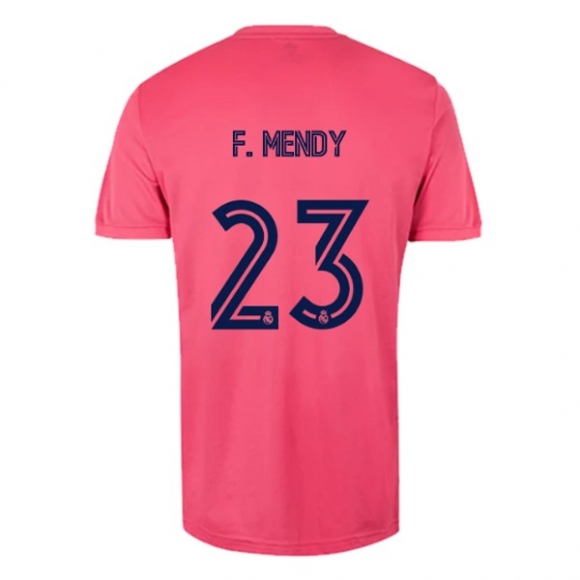 Maglia Real Madrid Away NO.23 F. Mendy 2020/21 Rosa
