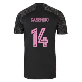 Maglia Real Madrid Terza NO.14 Casemiro 2020/21 Nero