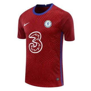 Thailandia Maglia Chelsea Portiere 2020/21 Borgona