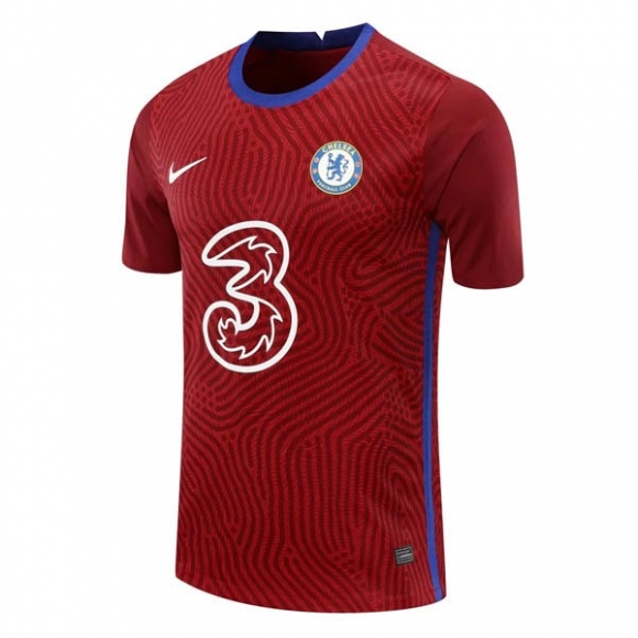Thailandia Maglia Chelsea Portiere 2020/21 Borgona
