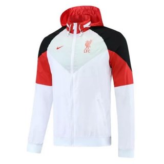 Giacca a Vento Liverpool 2021/22 Bianco Rosso