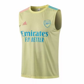 Thailandia Maglia Arsenal Sin Mangas 2021/22 Giallo