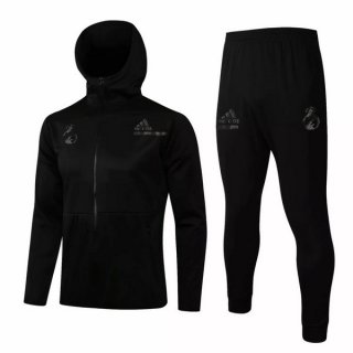 Felpa Cappuccio Real Madrid 2021/22 Nero