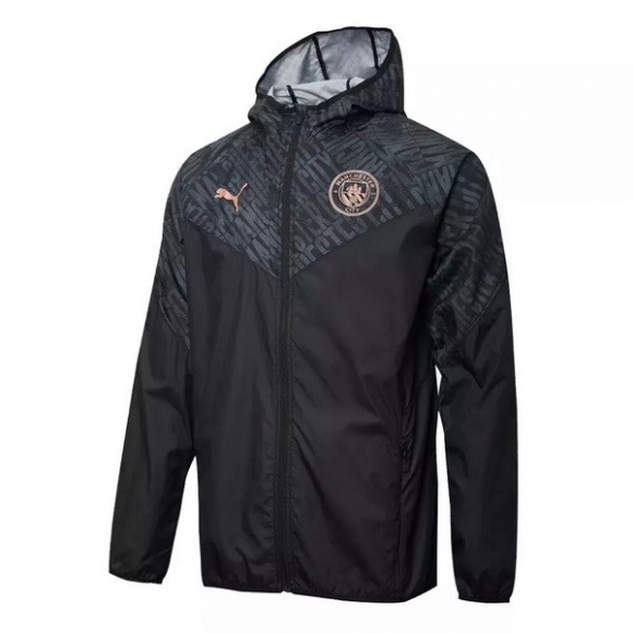 Giacca a Vento Manchester City 2021/22 Nero