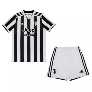 Maglia Juventus Home Bambino 2021/22 Bianco Nero