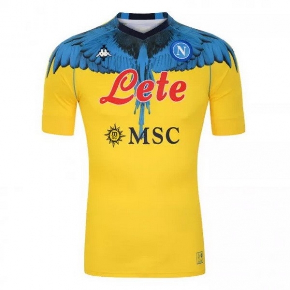 Thailandia Maglia Napoli Speciale 2021/22 Giallo