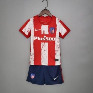 Maglia Atlético De Madrid Home Bambino 2021/22