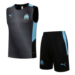 Maglia Marseille Senza Maniche Set Completo 2021/22