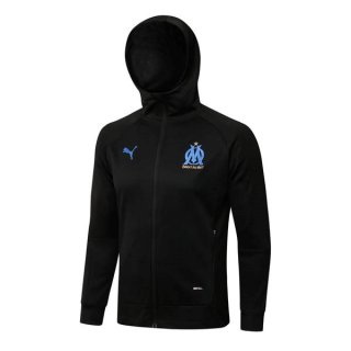 Felpa Cappuccio Marseille 2022/23 Nero