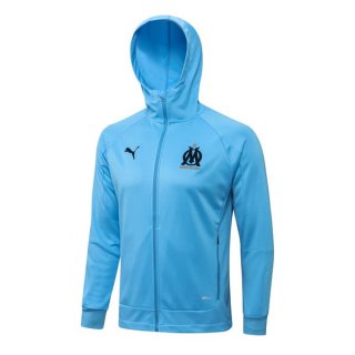 Felpa Cappuccio Marseille 2022/23 Blu