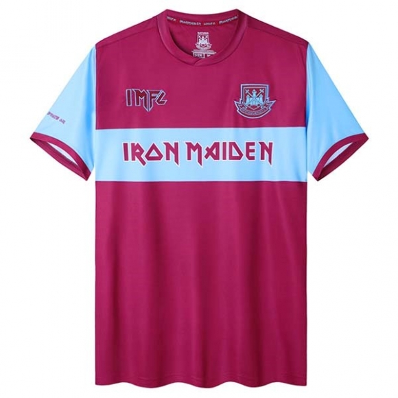 Thailandia Maglia Iron Maiden x West Ham Prima Retro