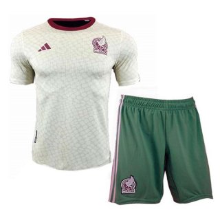 Maglia Messico Away Bambino 2022/23 Bianco