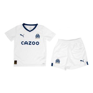 Maglia Marseille Home Bambino 2022/23