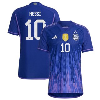 3 Stelle Tailandia Maglia Argentina Away Messi 2022/23
