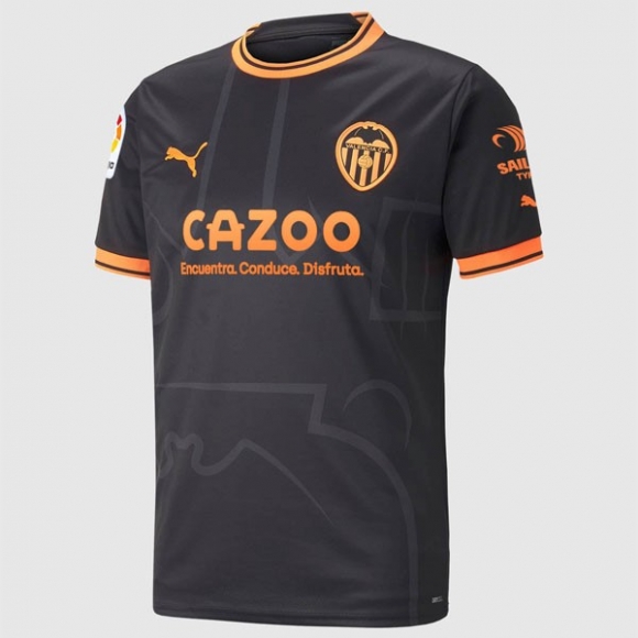 Tailandia Maglia Valencia Away 2022/23
