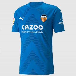 Thailandia Maglia Valencia Terza Portiere 2022/23 Blu
