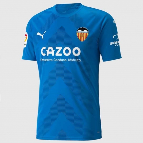 Thailandia Maglia Valencia Terza Portiere 2022/23 Blu
