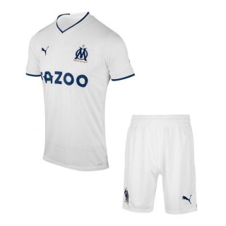Maglia Marseille Home Bambino 2022/23